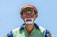Cuba la Havane : le clown triste