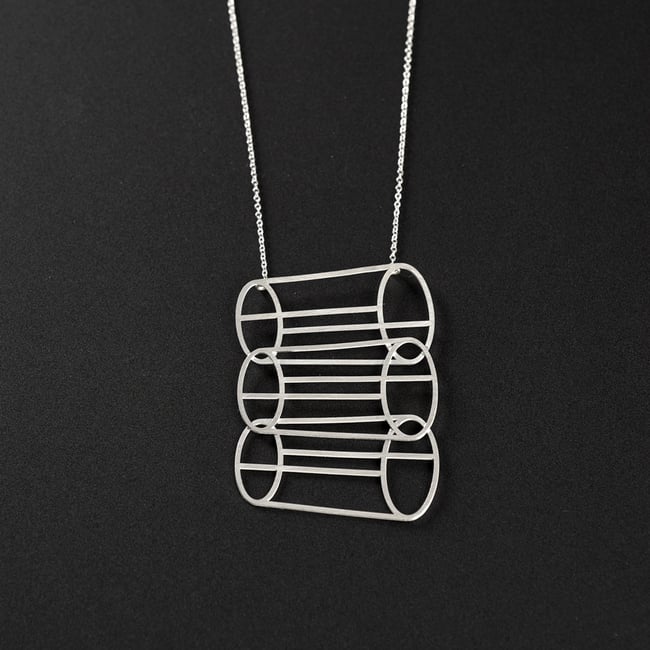 NECKLACE silver  #032-87