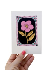 Image 1 of Flower India Card