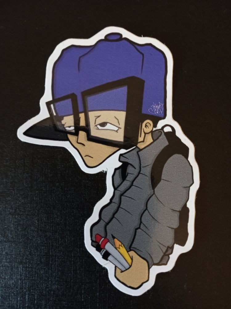 Image of Old Skool Character Sticker