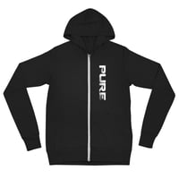 Image 1 of PURE Logo Unisex zip hoodie