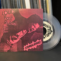 Image 2 of STIMULATORS "Loud Fast Rules" 7" EP