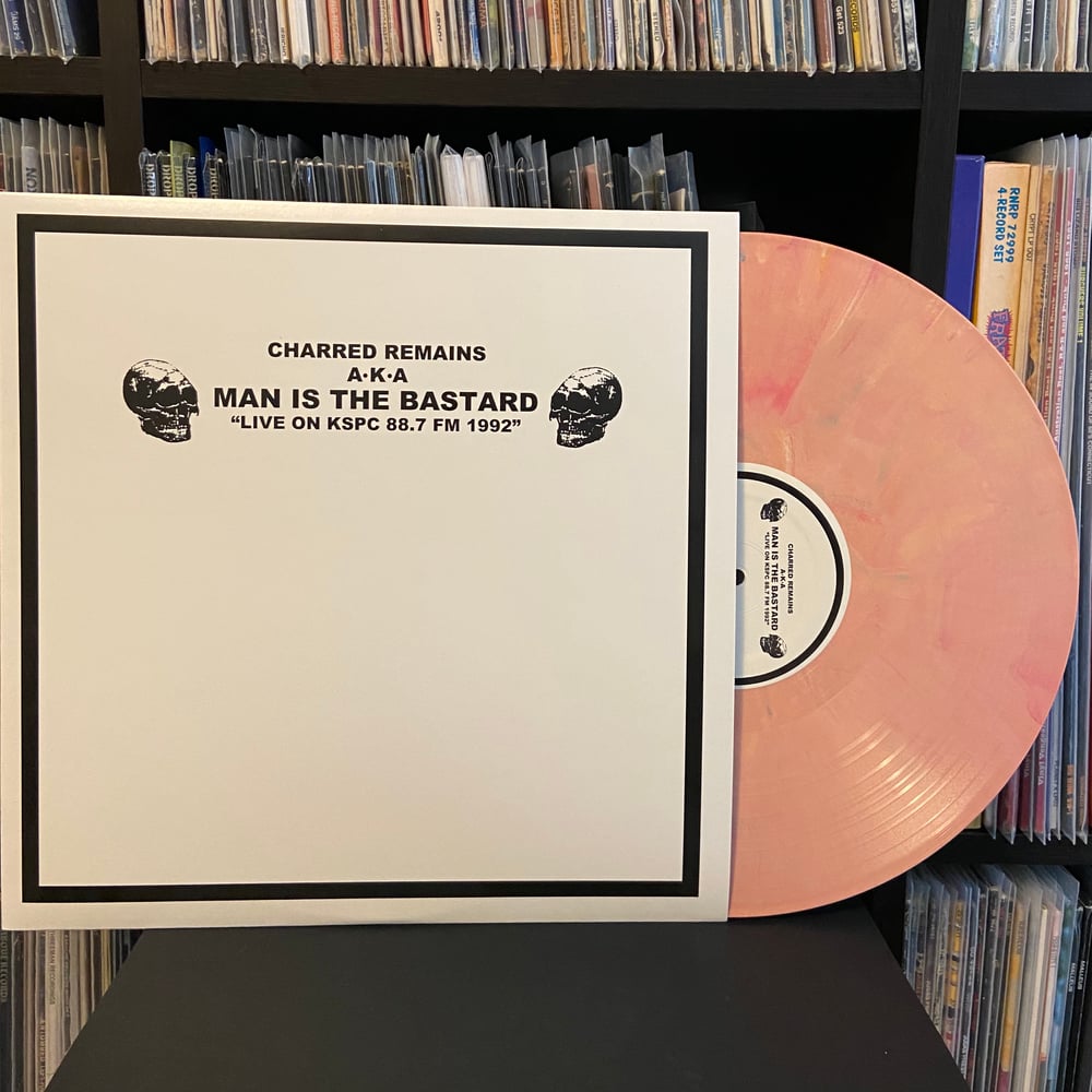 MAN IS THE BASTARD "Live On KSPC 88.7 FM 1992" LP