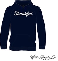 Thankful Hoodie - Navy