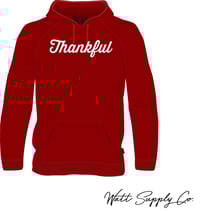 Thankful Hoodie - Red
