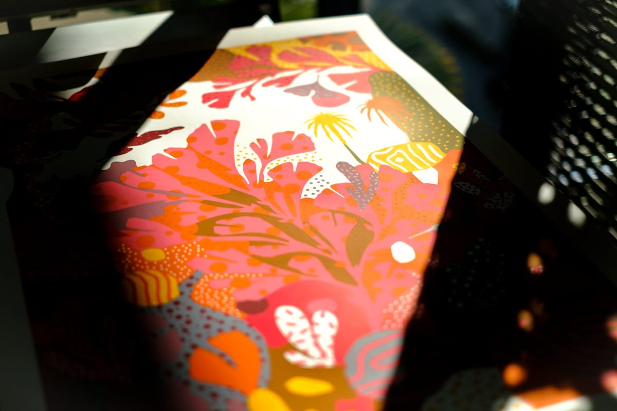 Image of A Bridge Across Time - 70 x 50 cm