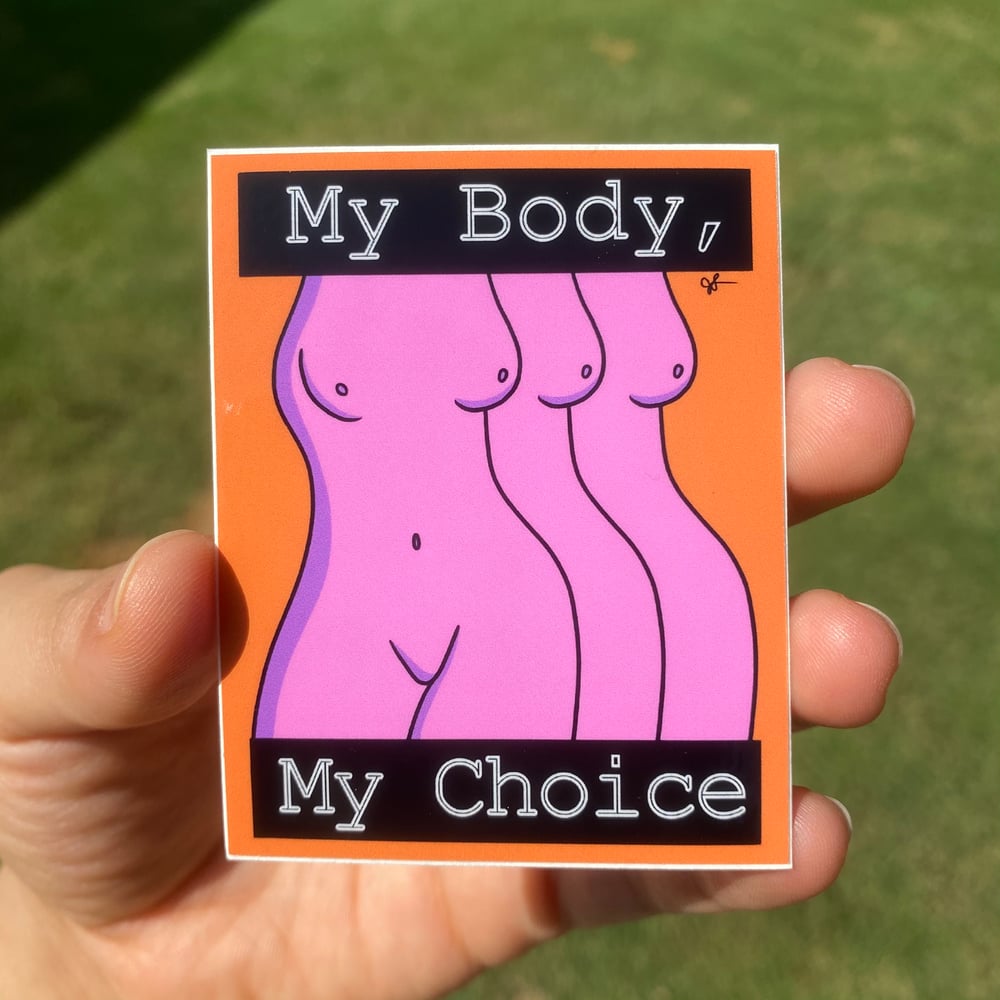 My Body, My Choice Stickers