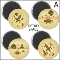 Image 1 of SIMPLY ROBOTS MAGNET SETS