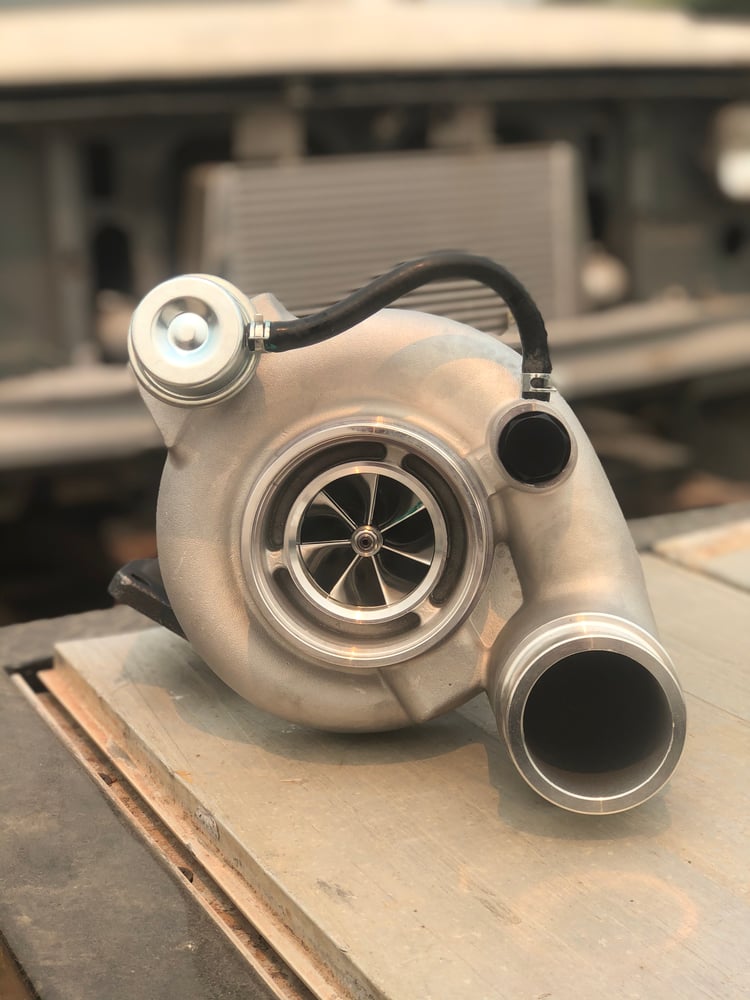 Image of Modified he351cw turbocharger