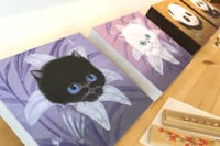 Image 4 of Kittens Original Paintings