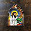Jesus Loves Bonsai 3" Sticker