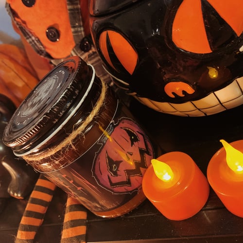 Image of Halloween Candy Candle