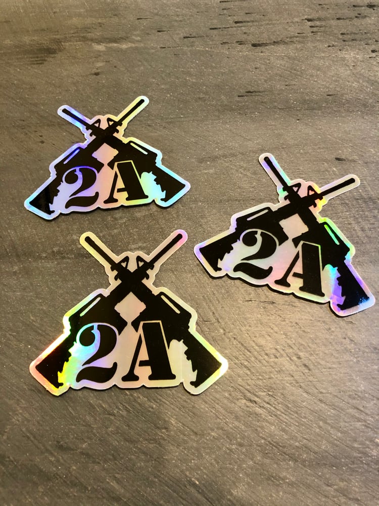 Image of 2A HOLOGRAPHIC DECAL 