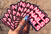 Nails Nails Nails Sticker