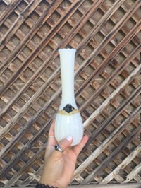 Vintage milk glass bong