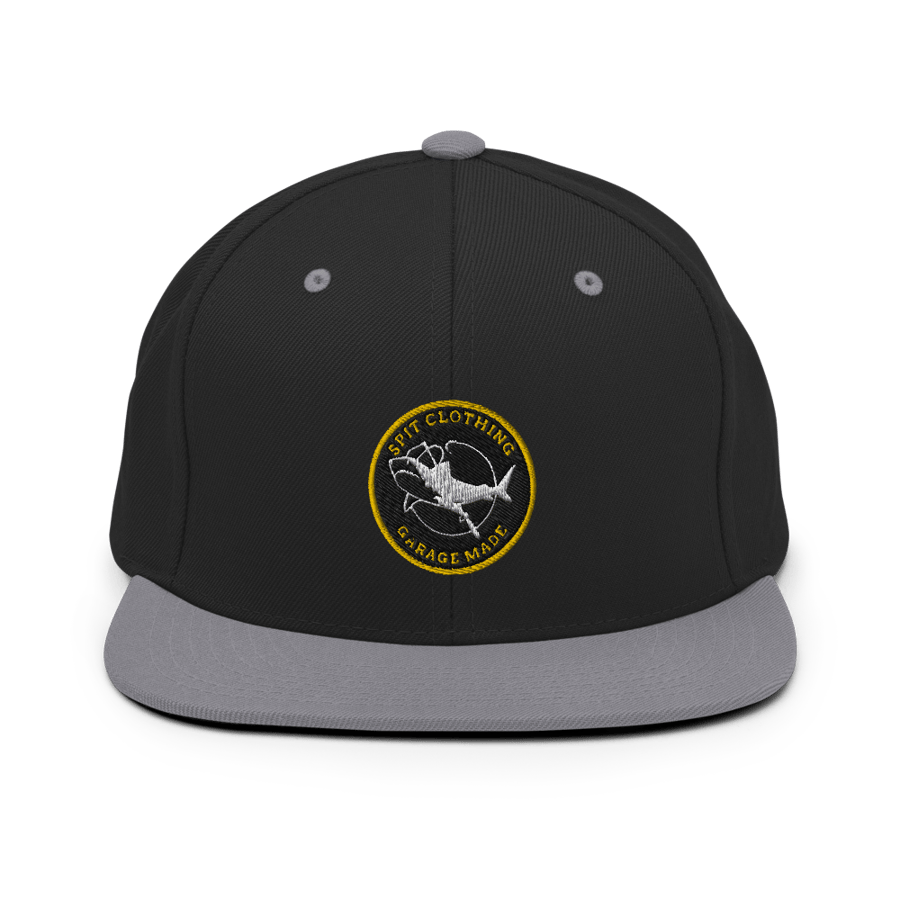 Image of Spit Big Catch Snapback (Black/Grey)