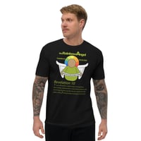 Image 1 of $100 The Rainbow Angel Donation Fitted Short Sleeve T-shirt