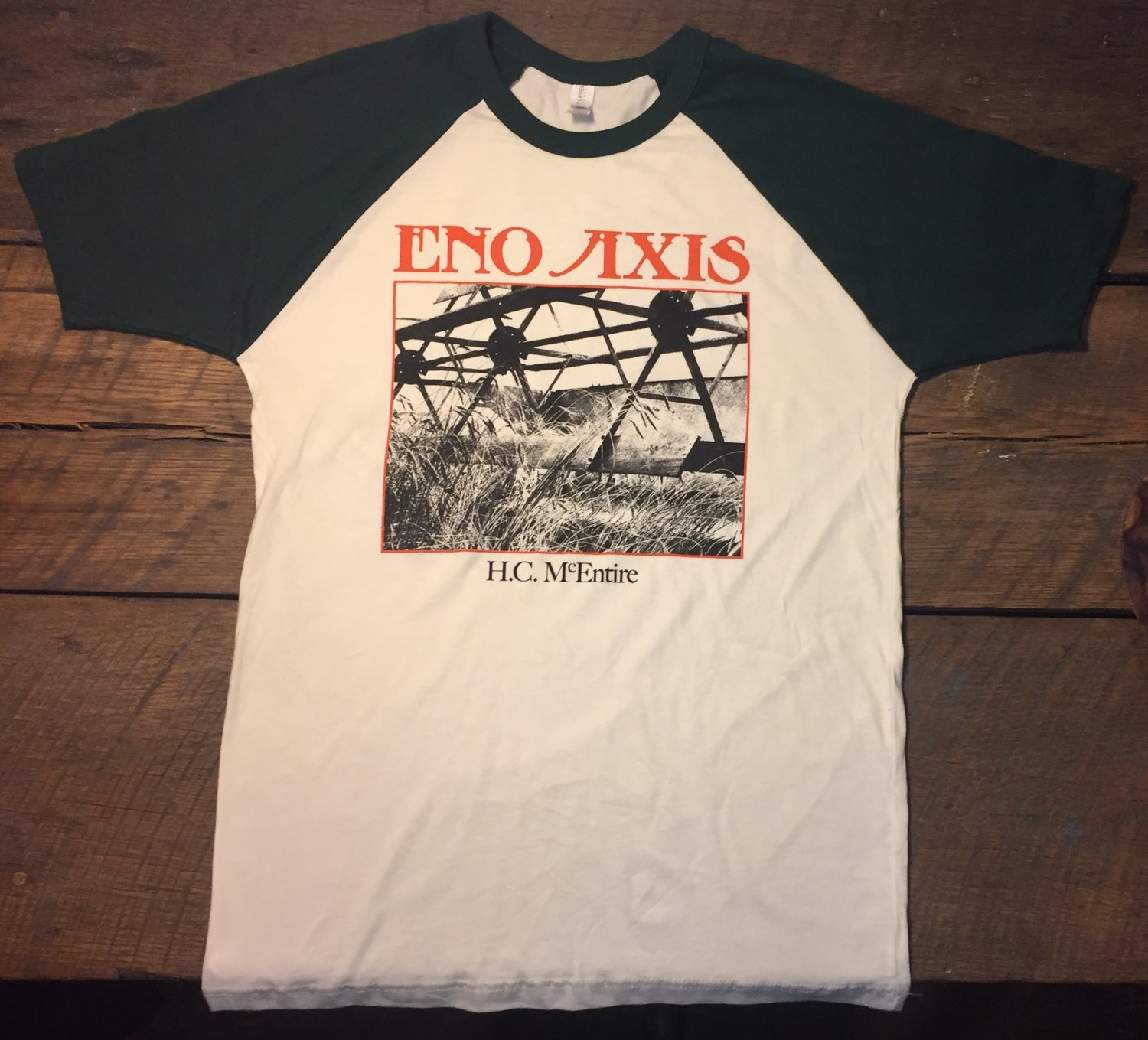 Image of H.C. McEntire "Eno Axis" t-shirt