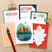 Image 2 of Autumn Days Journaling Cards (Digital)
