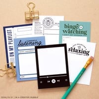 Image 2 of Now Streaming Journaling Cards (Digital)