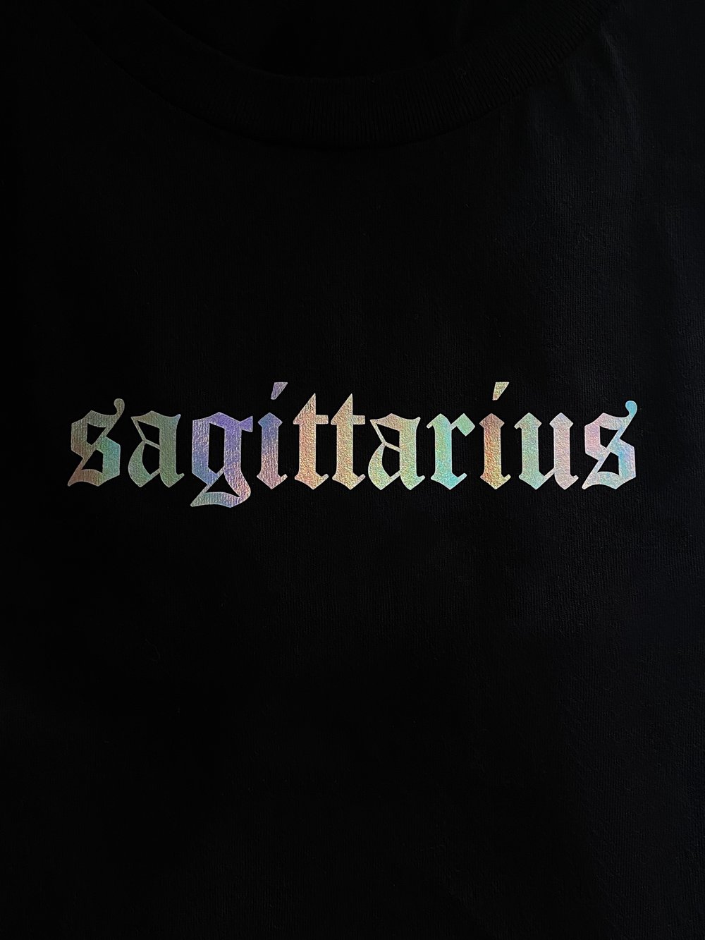 Image of BLK ZODIAC TEE