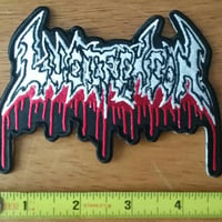 Lucifixion Iron On Logo Patch