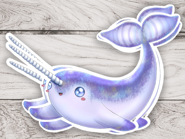 Image of Galaxy the Narwhal LIMITED EDITION