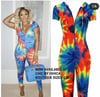 Tie dye jumpsuit