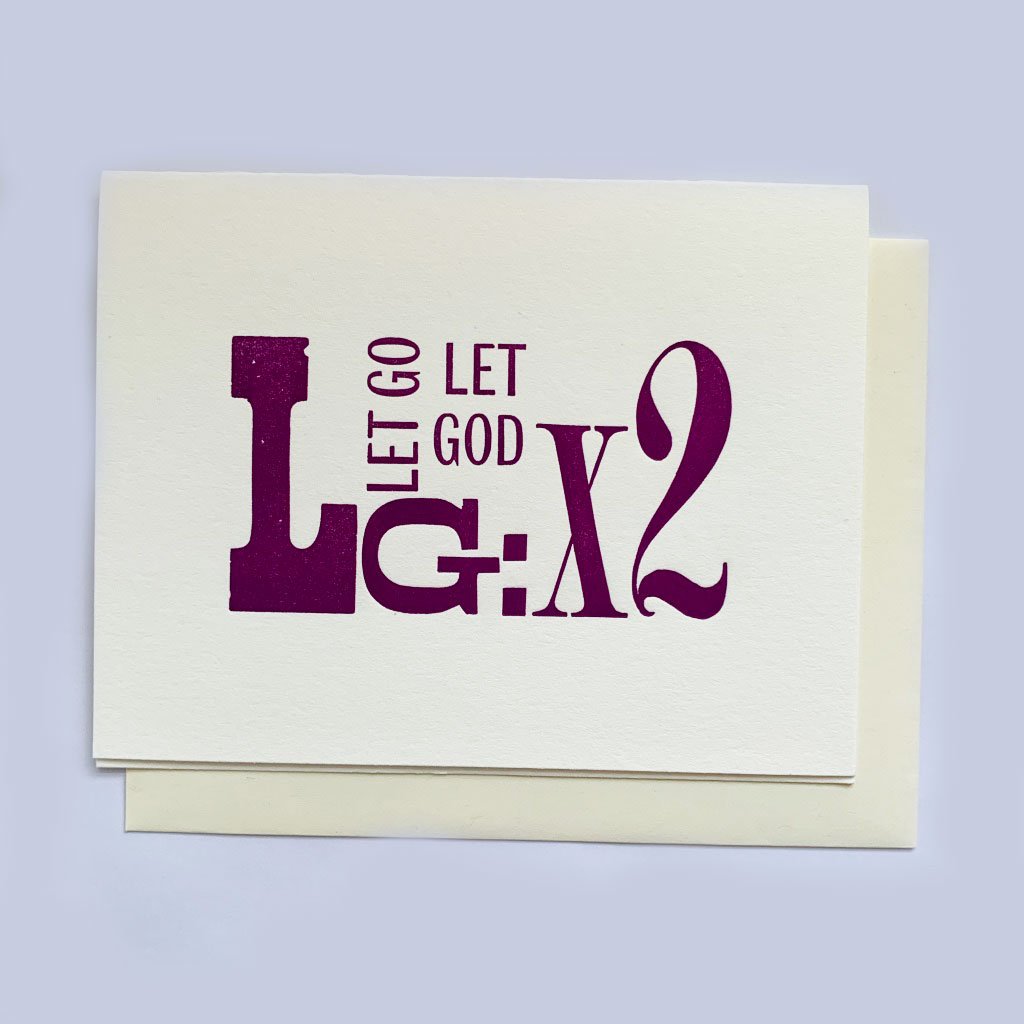 let go let god - lgx2