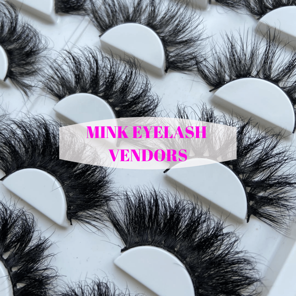 Image of Mink eyelash vendors list