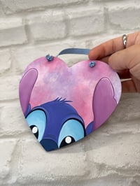 Image 1 of Stitch Painting - Heart Shape 