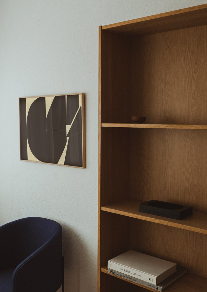 Image of BYCDESIGN STUDIO print Mid 03, framed