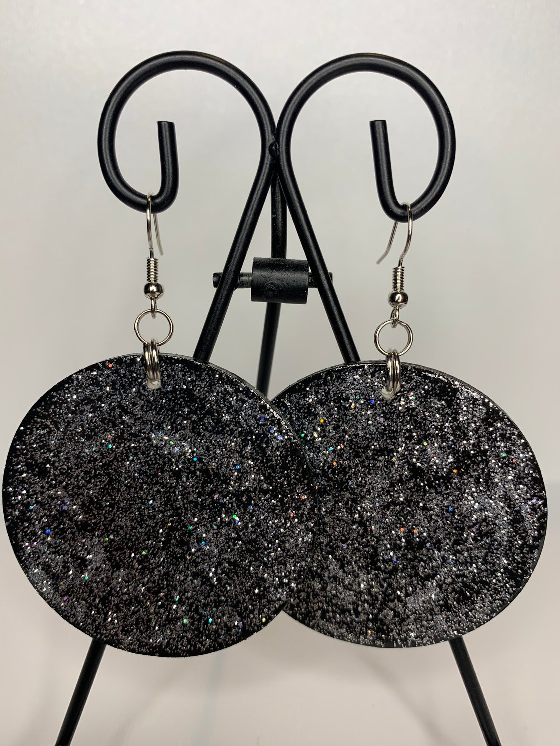 Image of “Silver Galaxy” Earrings