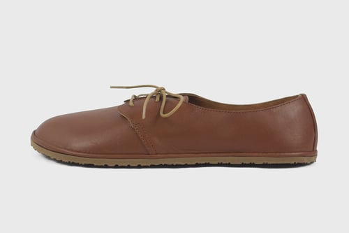 Image of Bliss flats in Tobacco brown