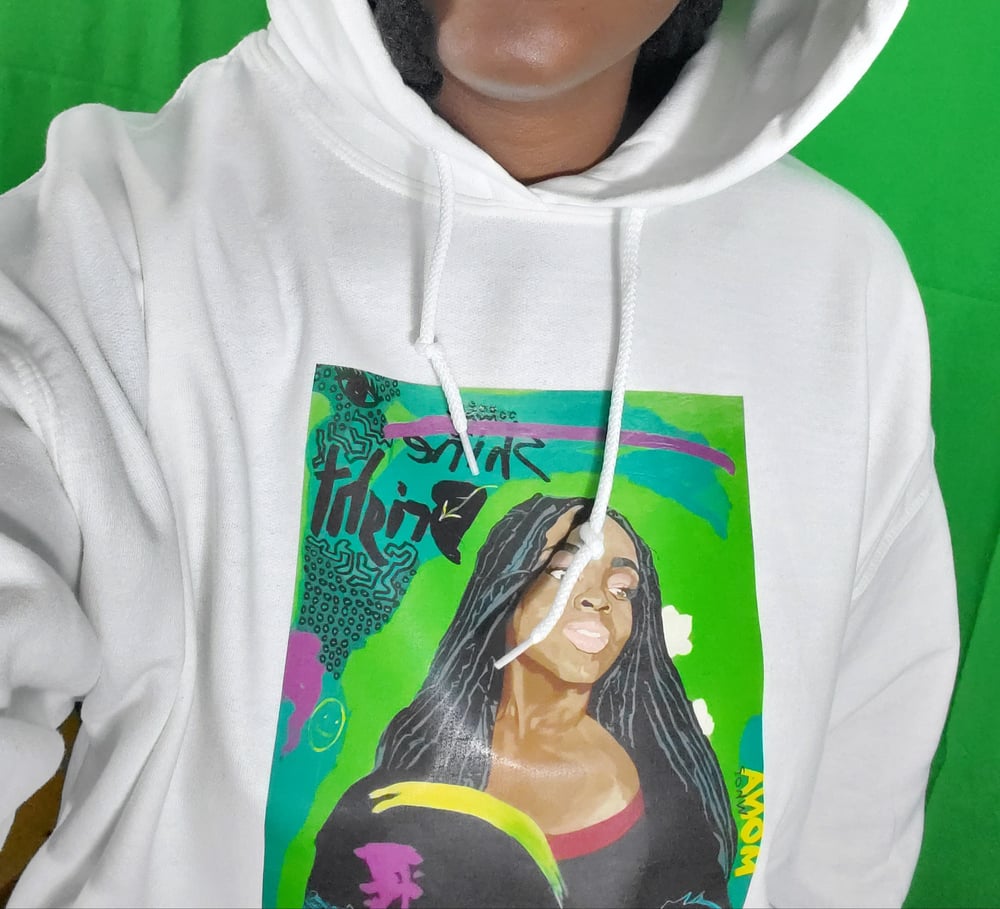 Image of Mona Who Graphic Hoodie 