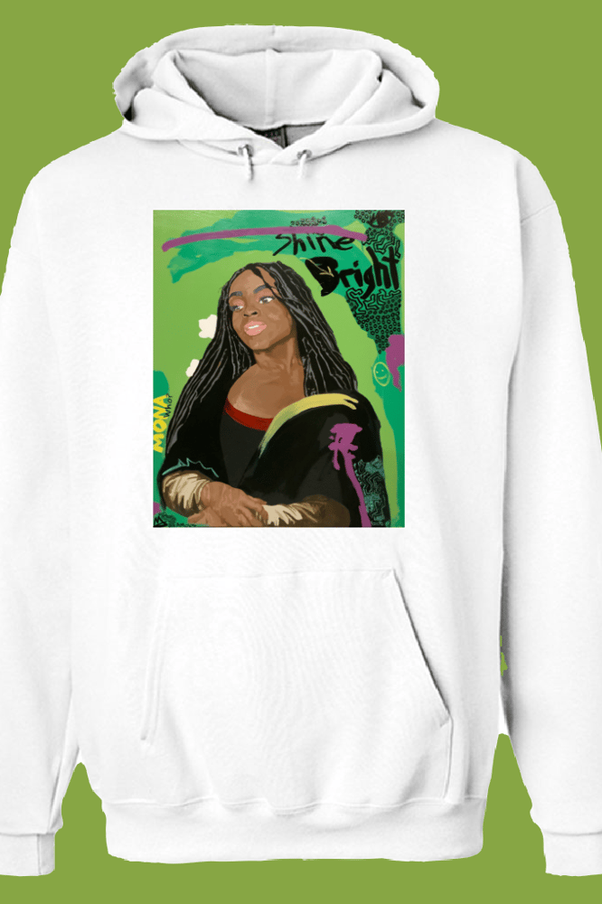 Image of Mona Who Graphic Hoodie 