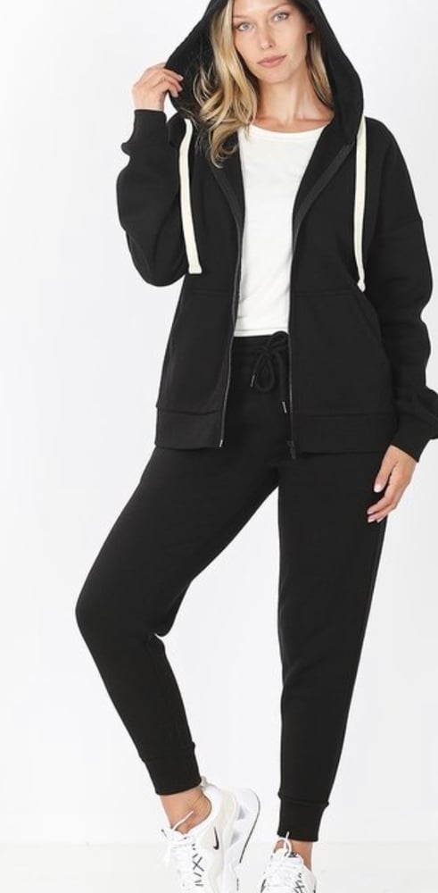 Image of BOYFRIEND JOGGER BLACK 