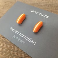 Image 4 of curve studs (various colours)