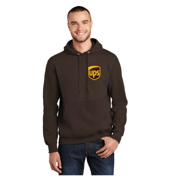 ups pullover hoodie