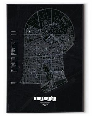 Image of Karlsruhe underground Karte