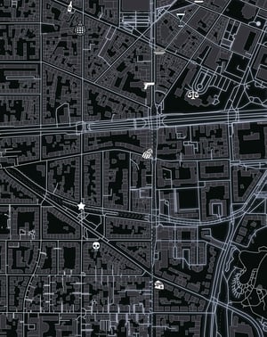 Image of Karlsruhe underground Karte