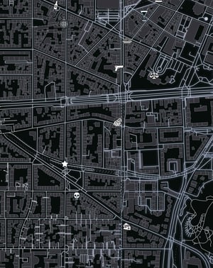 Image of Karlsruhe underground Karte