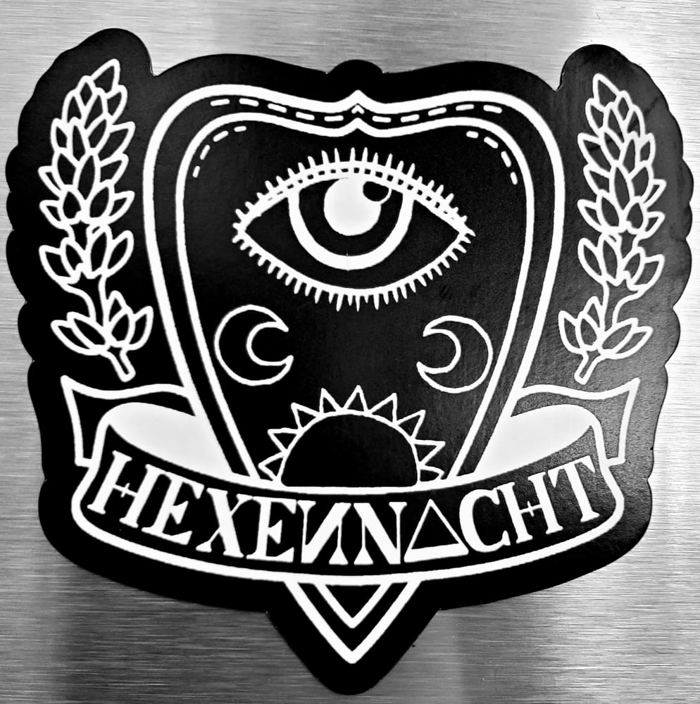 Image of hexennacht planchette-logo magnet