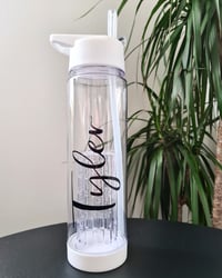 Image 1 of Personalised Clear Infuser Bottle 