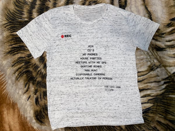 Image of My Era Different Tee (Off White)