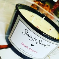 Image 4 of Large 3 wick candle