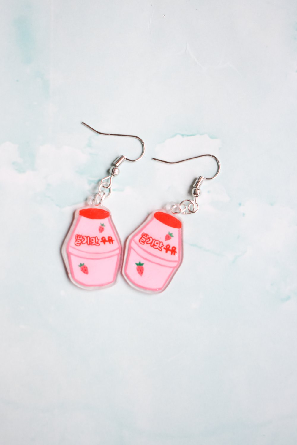 Image of Strawberry Milk Earrings