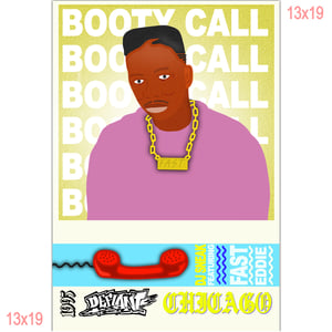 Booty Call 13x19 Print