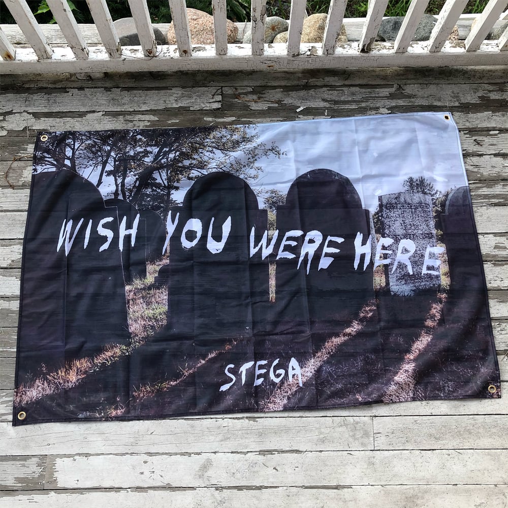 Image of Wish you were here tapestry 