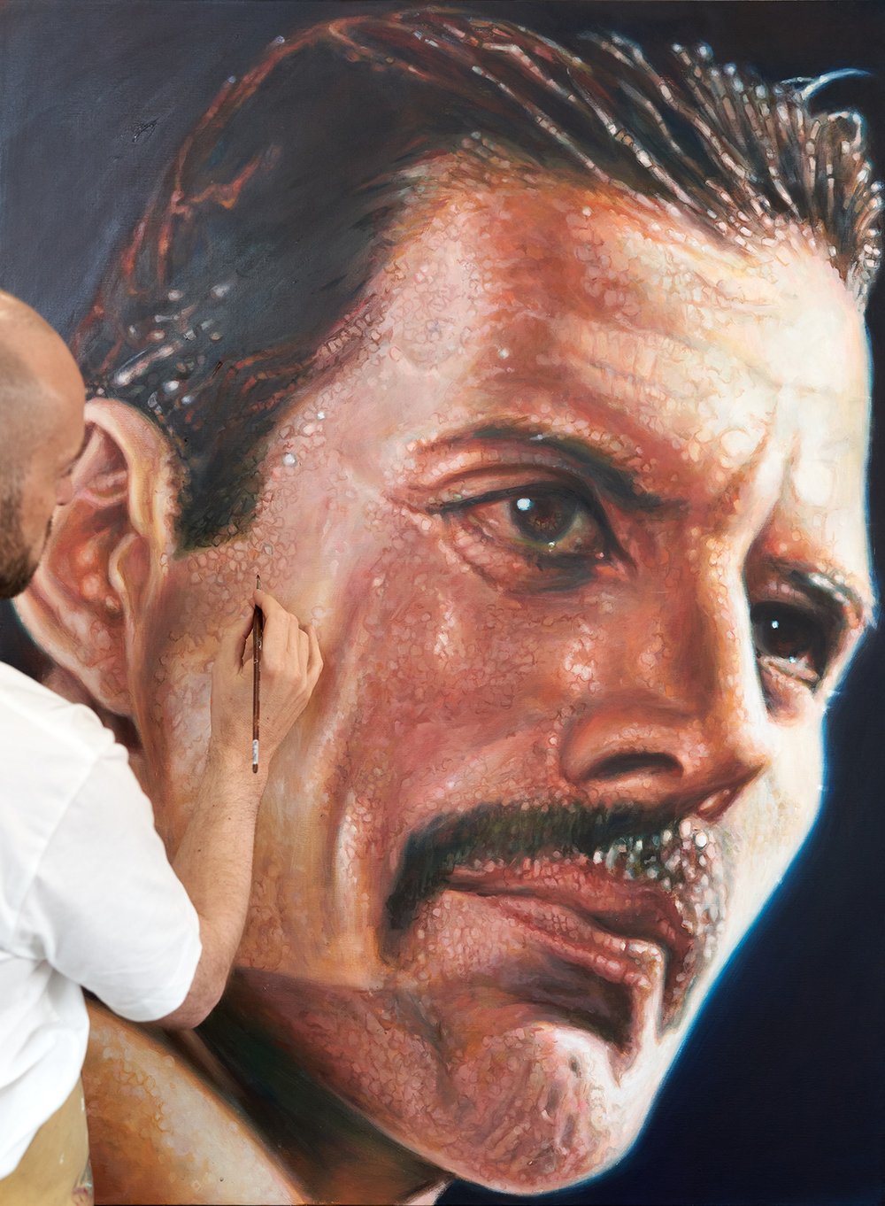 Freddie Mercury – Premium Art Print (Small)